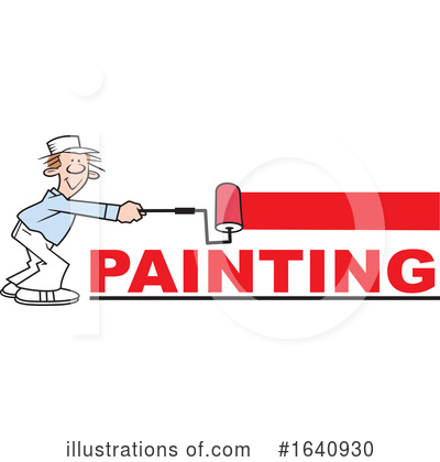 Painting Clipart #1640930 by Johnny Sajem