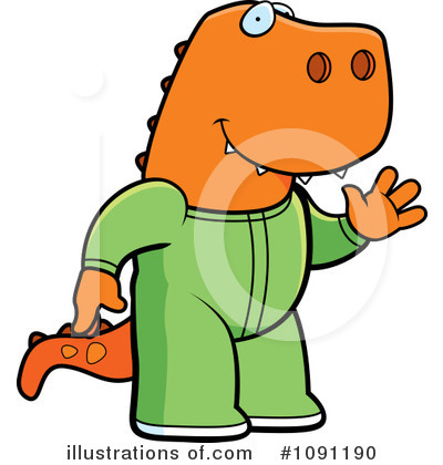 Tyrannosaurus Rex Clipart #1091190 by Cory Thoman