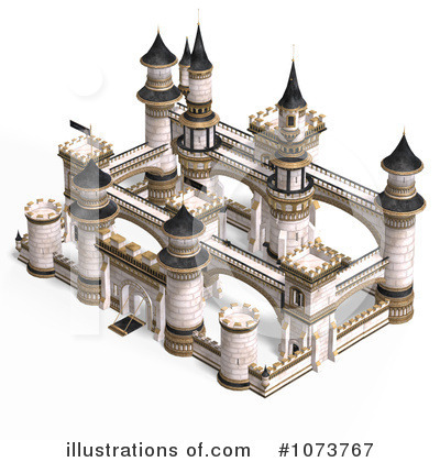 Palace Clipart #1073766 - Illustration by Ralf61