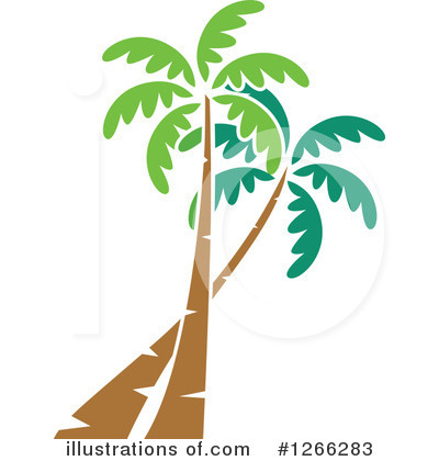 Royalty-Free (RF) Palm Tree Clipart Illustration by BNP Design Studio - Stock Sample #1266283
