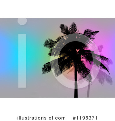 Royalty-Free (RF) Palm Trees Clipart Illustration by Arena Creative - Stock Sample #1196371