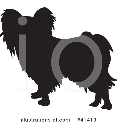 Royalty-Free (RF) Papillon Clipart Illustration by Prawny - Stock Sample #41419