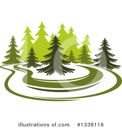 Forest Clipart #1338116 by Vector Tradition SM