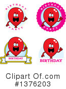 Party Balloon Character Clipart #1376203 by Cory Thoman