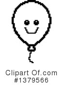 Party Balloon Clipart #1379566 by Cory Thoman