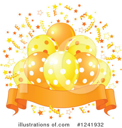 Party Balloon Clipart #1241932 by Pushkin