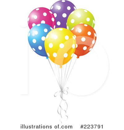 Party Balloon Clipart #223791 by Pushkin