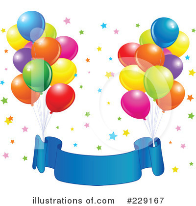 Party Balloon Clipart #229167 by Pushkin