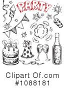 Party Clipart #1088181 by visekart