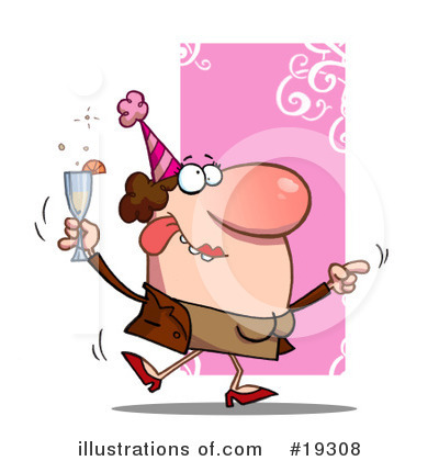 New Year Clipart #19308 by Hit Toon