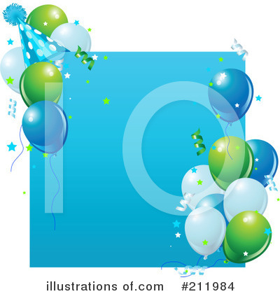 Royalty-Free (RF) Party Clipart Illustration by Pushkin - Stock Sample #211984
