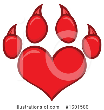 Hearts Clipart #1601566 by Hit Toon