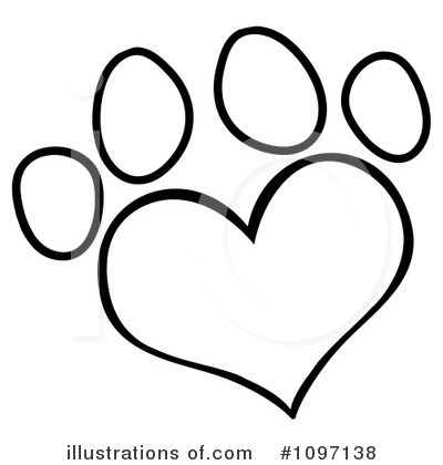 Animal Tracks Clipart #1097138 by Hit Toon