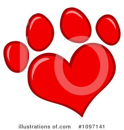 Animal Tracks Clipart #1097141 by Hit Toon