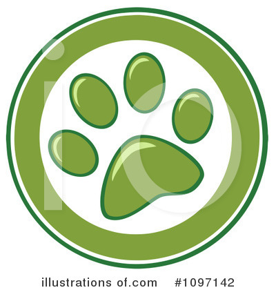 Animal Tracks Clipart #1097142 by Hit Toon