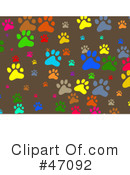 Paw Prints Clipart #47092 by Prawny