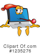 Pc Computer Mascot Clipart #1235276 by Mascot Junction