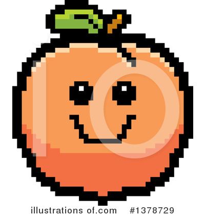 Peach Clipart #1378729 by Cory Thoman