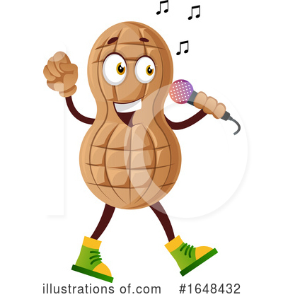 Royalty-Free (RF) Peanut Clipart Illustration by Morphart Creations - Stock Sample #1648432