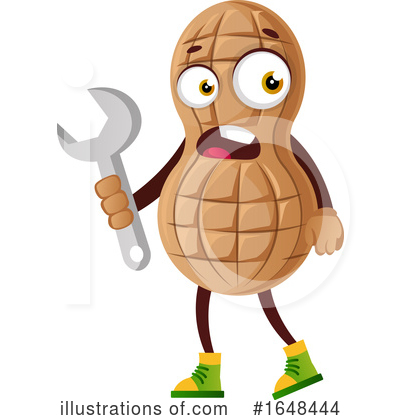 Royalty-Free (RF) Peanut Clipart Illustration by Morphart Creations - Stock Sample #1648444