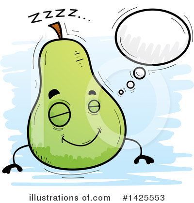 Royalty-Free (RF) Pear Clipart Illustration by Cory Thoman - Stock Sample #1425553