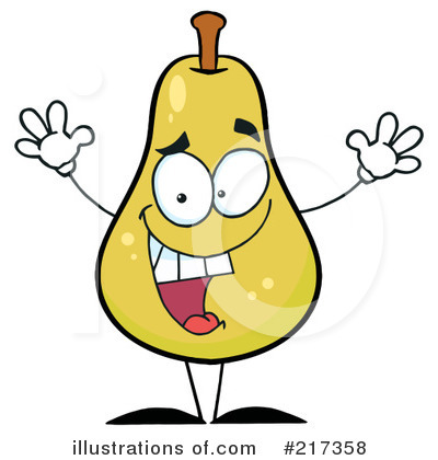 Pear Clipart #217358 by Hit Toon