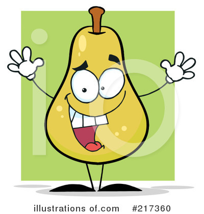 Pear Clipart #217360 by Hit Toon