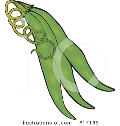 Royalty-Free (RF) Peas Clipart Illustration by Maria Bell - Stock Sample #17165