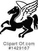 Pegasus Clipart #1429167 by Prawny Vintage