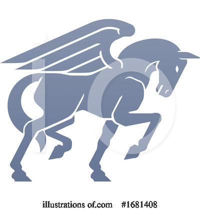 Horses Clipart #1681408 by AtStockIllustration