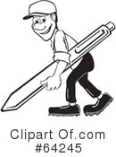 Pen Clipart #64245 by David Rey