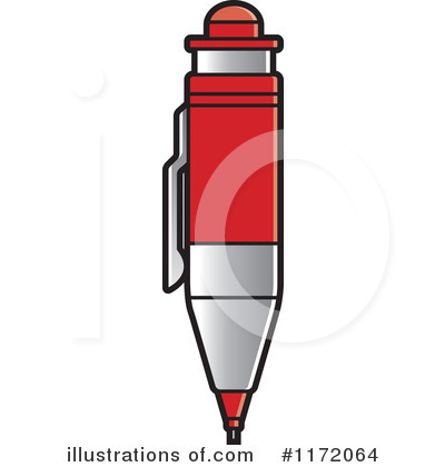 Pencil Clipart #1172064 by Lal Perera