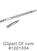 Pencil Clipart #1221034 by Picsburg