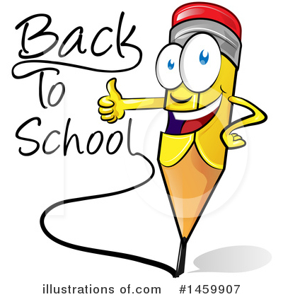 School Clipart #1459907 by Domenico Condello