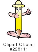 Pencil Guy Clipart #228111 by Lal Perera