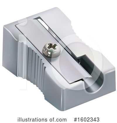 Royalty-Free (RF) Pencil Sharpener Clipart Illustration by dero - Stock Sample #1602343