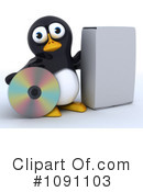 Penguin Clipart #1091103 by KJ Pargeter