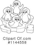 Penguin Clipart #1144558 by visekart