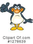 Penguin Clipart #1278639 by Dennis Holmes Designs