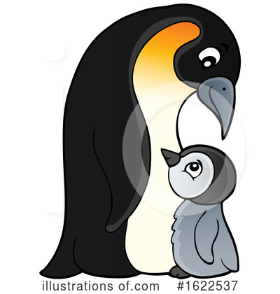 Royalty-Free (RF) Penguin Clipart Illustration by visekart - Stock Sample #1622537