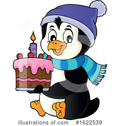 Royalty-Free (RF) Penguin Clipart Illustration by visekart - Stock Sample #1622539