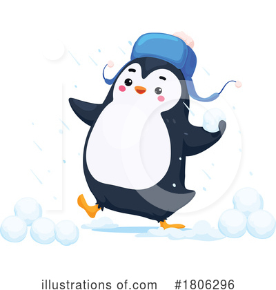 Royalty-Free (RF) Penguin Clipart Illustration by Vector Tradition SM - Stock Sample #1806296