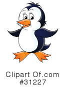 Penguin Clipart #31227 by Alex Bannykh