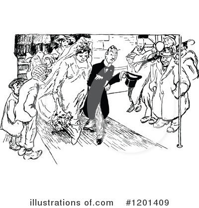 Royalty-Free (RF) People Clipart Illustration by Prawny Vintage - Stock Sample #1201409
