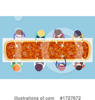 Pizza Clipart #1727672 by BNP Design Studio