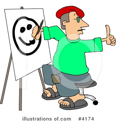 Thumbs Up Clipart #4174 by djart