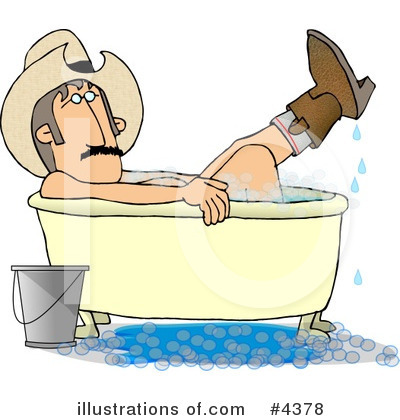 Bathing Clipart #4378 by djart