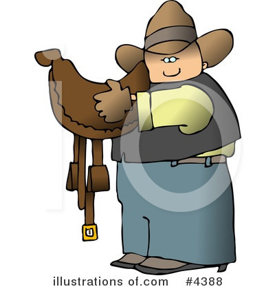 Saddle Clipart #4388 by djart