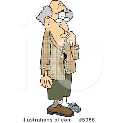 Elderly Clipart #5986 by djart