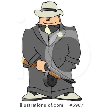 Mobster Clipart #5987 by djart